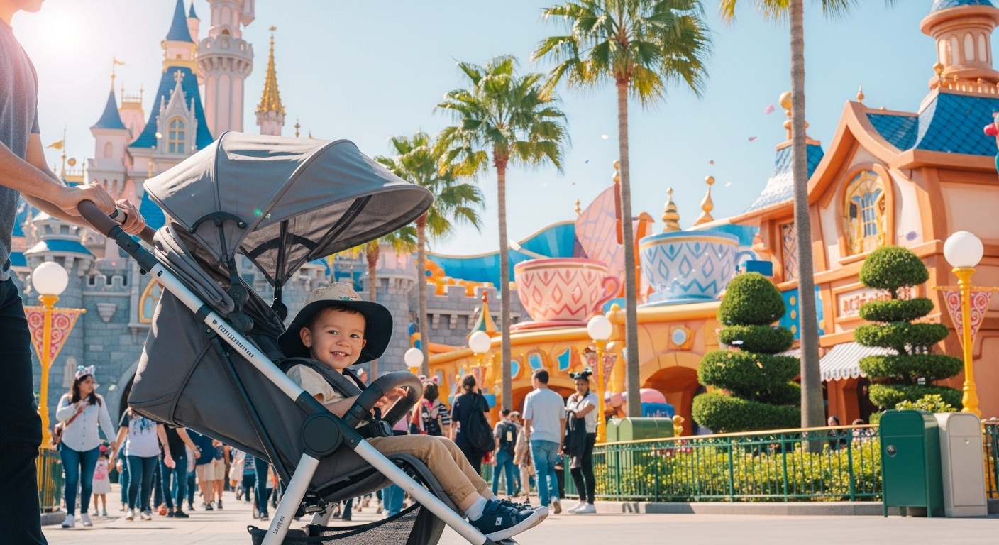 Best Single Strollers for Disney Trips