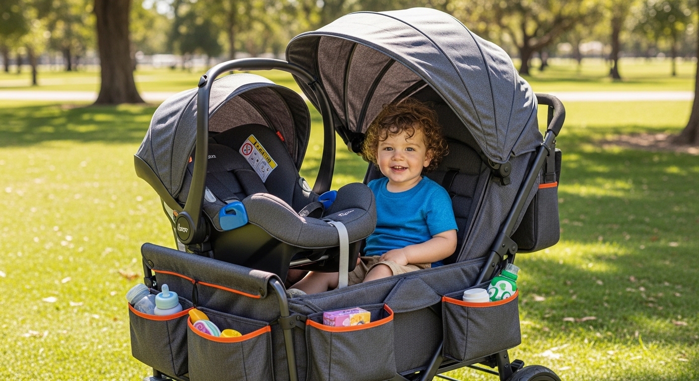 Best Stroller Wagons with Car Seat Adapters