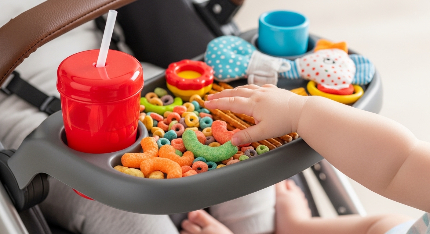 Best Universal Stroller Snack Trays