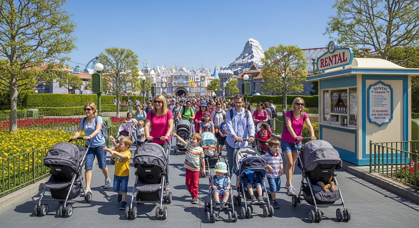 How Much Are Stroller Rentals at Disneyland