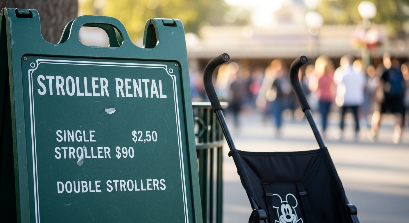 How Much to Rent a Stroller at Disneyland