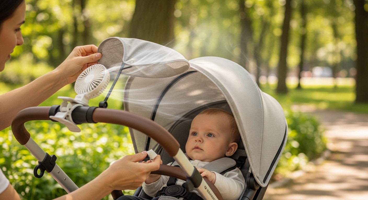 How to Keep Baby Cool in Stroller