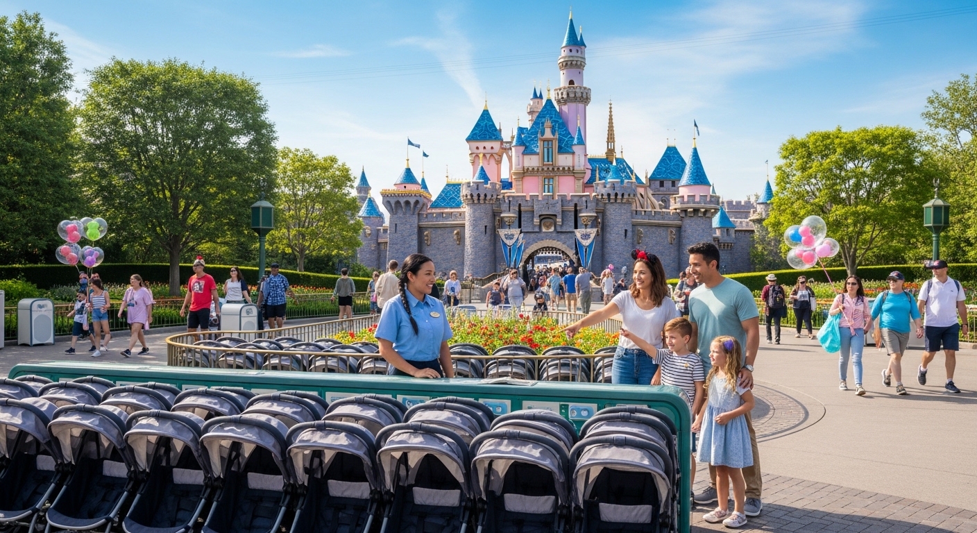 can you rent a stroller at disneyland
