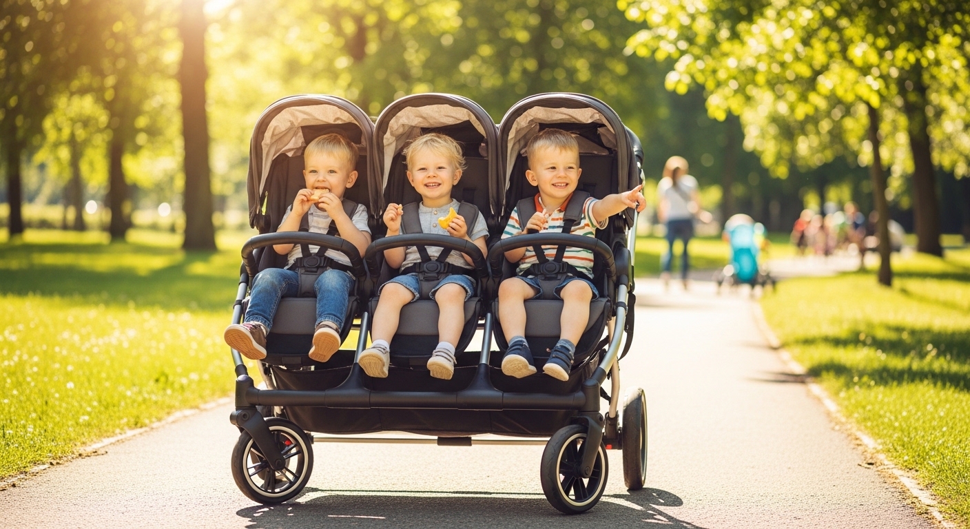 Best Strollers for 3 Kids