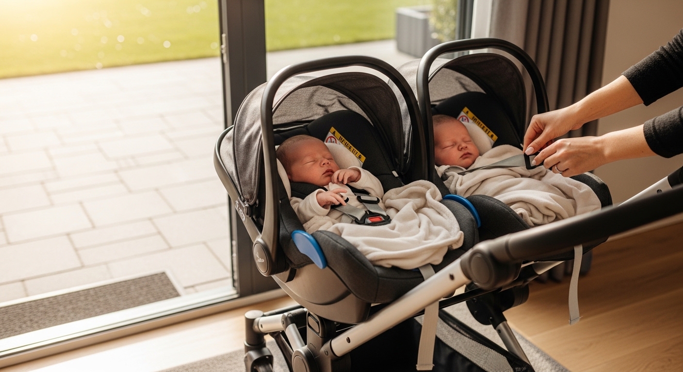 Best Twin Strollers with Car Seats