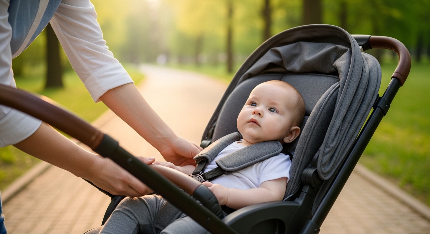 When Can Baby Ride in Stroller